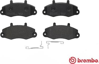 Brembo P 24 049 - Bromsbeläggssats, skivbroms xdelar.se