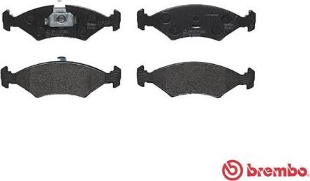 Brembo P 24 043 - Bromsbeläggssats, skivbroms xdelar.se