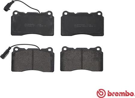 Brembo P 23 154 - Bromsbeläggssats, skivbroms xdelar.se