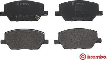 Brembo P 23 164 - Bromsbeläggssats, skivbroms xdelar.se