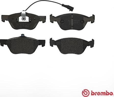 Brembo P 23 112 - Bromsbeläggssats, skivbroms xdelar.se