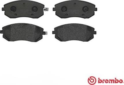 Brembo P 78 013 - Bromsbeläggssats, skivbroms xdelar.se