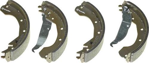 Brembo S 59 510 - Bromsbackar, sats xdelar.se