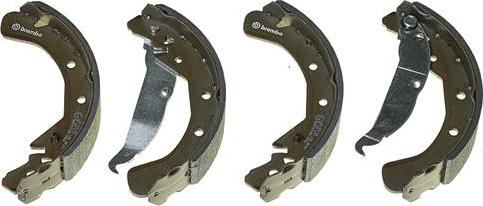 Brembo S 59 517 - Bromsbackar, sats xdelar.se