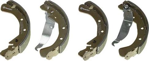 Brembo S 59 525 - Bromsbackar, sats xdelar.se