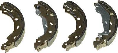 Brembo S 50 504 - Bromsbackar, sats xdelar.se