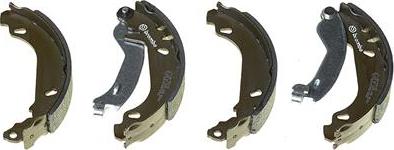 Brembo S 61 539 - Bromsbackar, sats xdelar.se