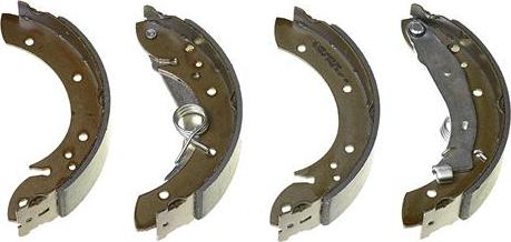 Brembo S 61 524 - Bromsbackar, sats xdelar.se