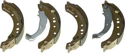 Brembo S 61 526 - Bromsbackar, sats xdelar.se