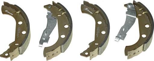 Brembo S 61 521 - Bromsbackar, sats xdelar.se