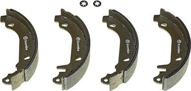 Brembo S 68 520 - Bromsbackar, sats xdelar.se