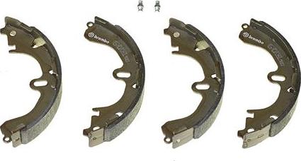 Brembo S 83 503 - Bromsbackar, sats xdelar.se