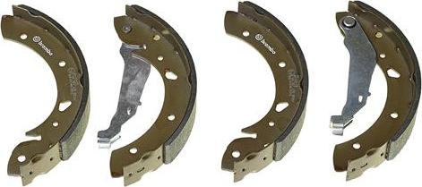 Brembo S 83 507 - Bromsbackar, sats xdelar.se