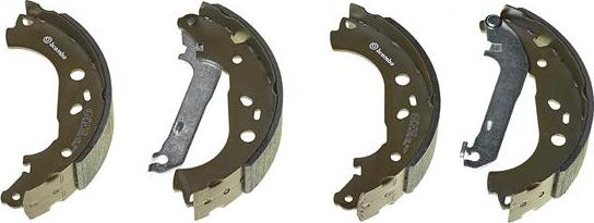 Brembo S 24 534 - Bromsbackar, sats xdelar.se