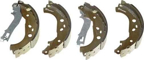 Brembo S 23 533 - Bromsbackar, sats xdelar.se