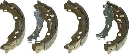 Brembo S 23 523 - Bromsbackar, sats xdelar.se