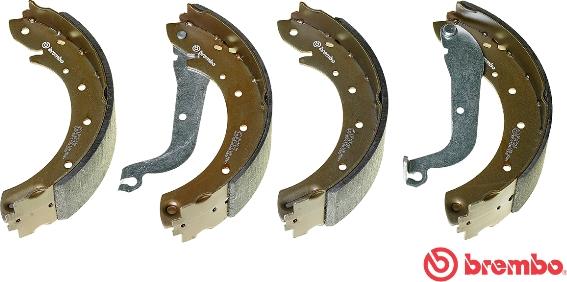 Brembo S 23 577 - Bromsbackar, sats xdelar.se