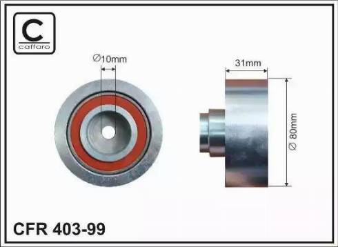 Caffaro 403-99 - Styrrulle, kuggrem xdelar.se