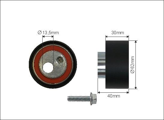 Caffaro 431-140 - Spännrulle, tandrem xdelar.se