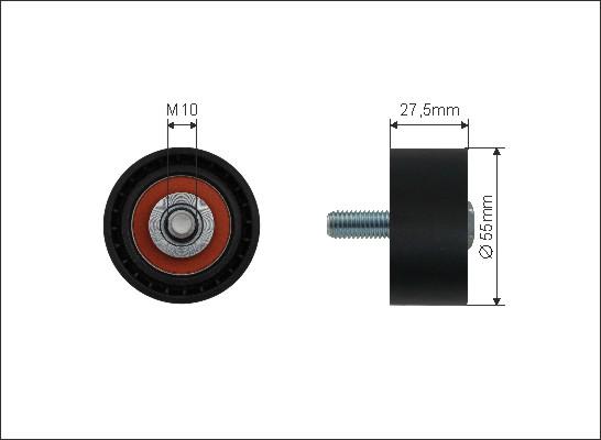 Caffaro 320-99 - Styrrulle, kuggrem xdelar.se