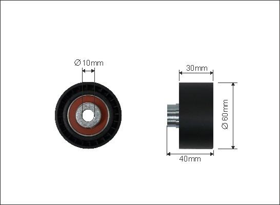 Caffaro 23-44 - Styrrulle, kuggrem xdelar.se