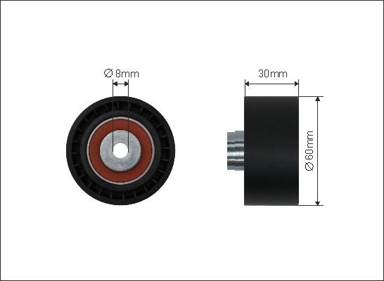 Caffaro 23-33 - Styrrulle, kuggrem xdelar.se