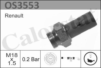 Calorstat by Vernet OS3553 - Sensor, oljetryck xdelar.se