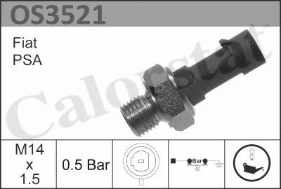 Calorstat by Vernet OS3521 - Sensor, oljetryck xdelar.se