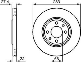 Febi Bilstein 43991 - Bromsskiva xdelar.se