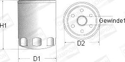 Champion C165/606 - Oljefilter xdelar.se