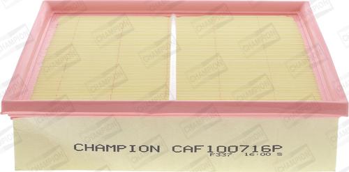 Champion CAF100716P - Luftfilter xdelar.se