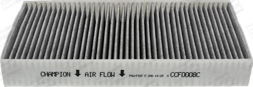 Champion CCF0008C - Filter, kupéventilation xdelar.se