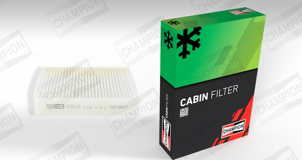 Champion CCF0017 - Filter, kupéventilation xdelar.se