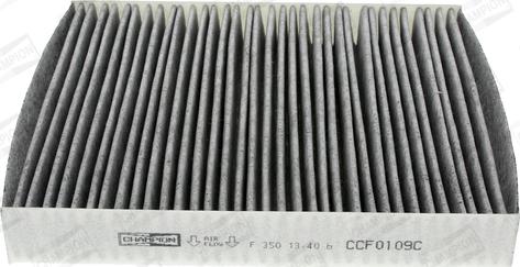 Champion CCF0109C - Filter, kupéventilation xdelar.se