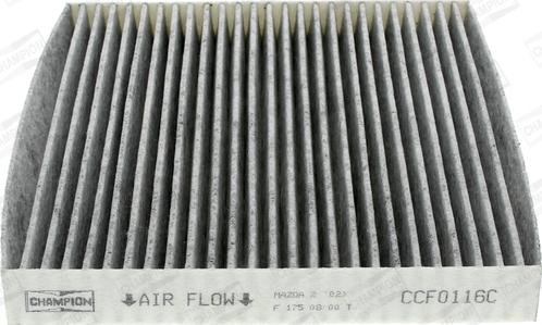 Champion CCF0116C - Filter, kupéventilation xdelar.se