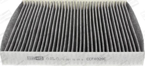 Champion CCF0320C - Filter, kupéventilation xdelar.se