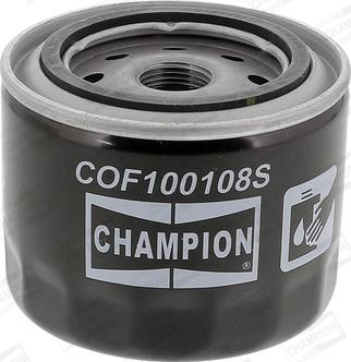 Champion COF100108S - Oljefilter xdelar.se