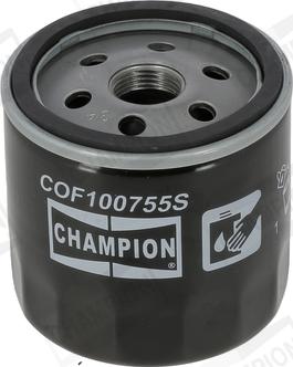 Champion COF100755S - Oljefilter xdelar.se