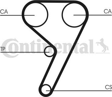 Contitech CT 881 - Kuggrem xdelar.se