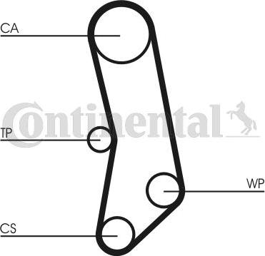 CONTITECH CT 503 - Kuggrem xdelar.se