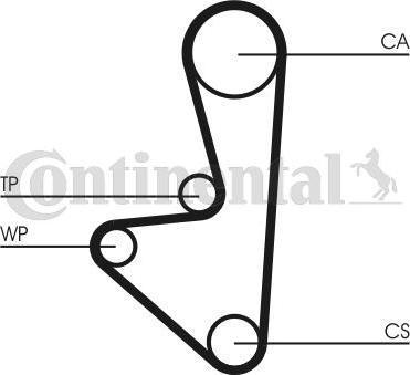 Contitech CT 607 - Kuggrem xdelar.se