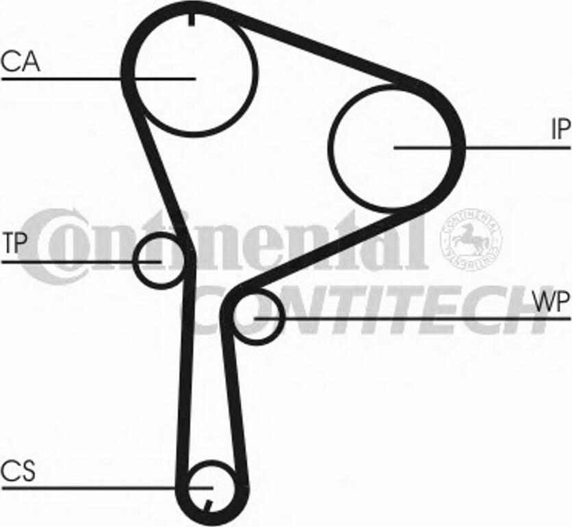 CONTITECH CT1064WP1 -  xdelar.se