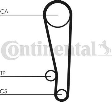 Contitech CT 1013 K1 - Tand / styrremssats xdelar.se