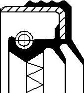 Corteco 12019597B - Oljetätningsring, differential xdelar.se