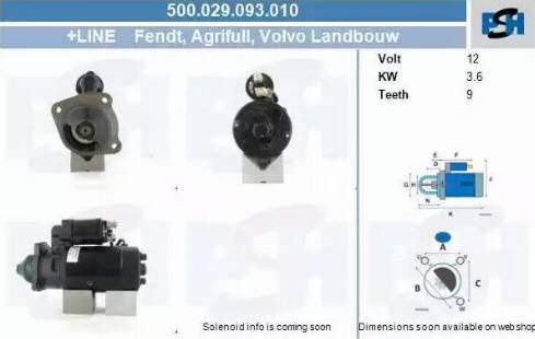 PSH 500.029.093.010 - Startmotor xdelar.se