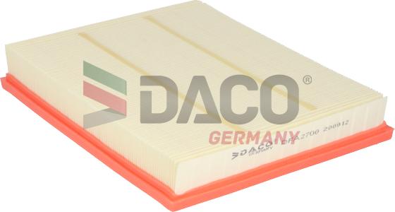 DACO Germany DFA2700 - Luftfilter xdelar.se