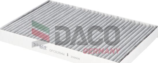 DACO Germany DFC0204W - Filter, kupéventilation xdelar.se