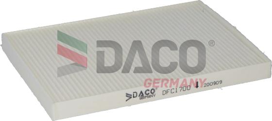 DACO Germany DFC1700 - Filter, kupéventilation xdelar.se