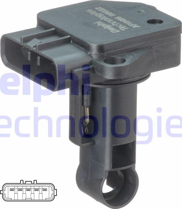 Delphi AF10496-12B1 - Luftmassesensor xdelar.se