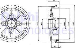 Delphi BF484 - Bromstrumma xdelar.se